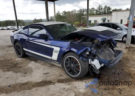 2012 Ford Mustang Boss 302 z USA, uszkodzony, nr VIN 1ZVBP8CUXC5272402
